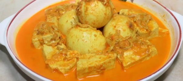 Rahasia Lezat Olahan Telur dan Tahu Gulai Spesial